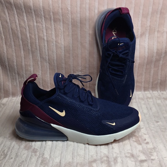 Nike Shoes Nike Air Max 27 Blue Void Womens Size 85 Poshmark